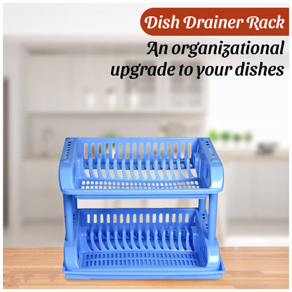 Multi Purpose Plastic Kitchen Comfort Plates & Spoon Rack