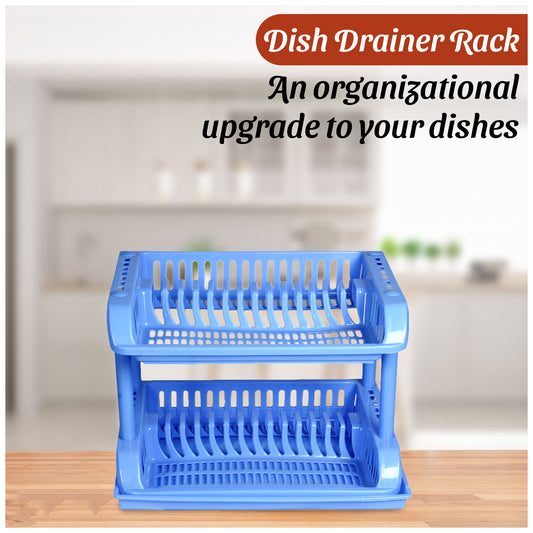 Multi Purpose Plastic Kitchen Comfort Plates & Spoon Rack