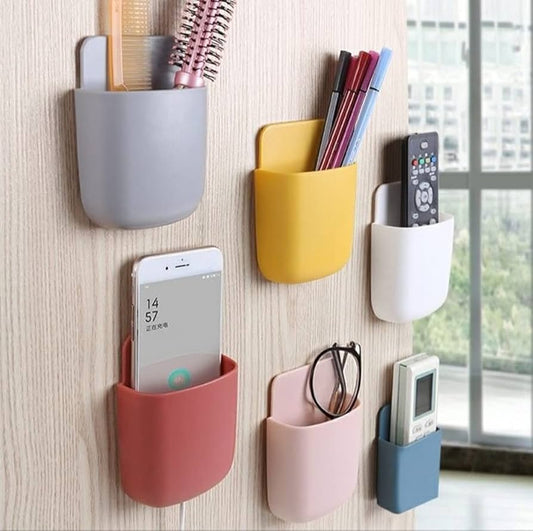Self Adhesive D Shape MobileRemote Holder