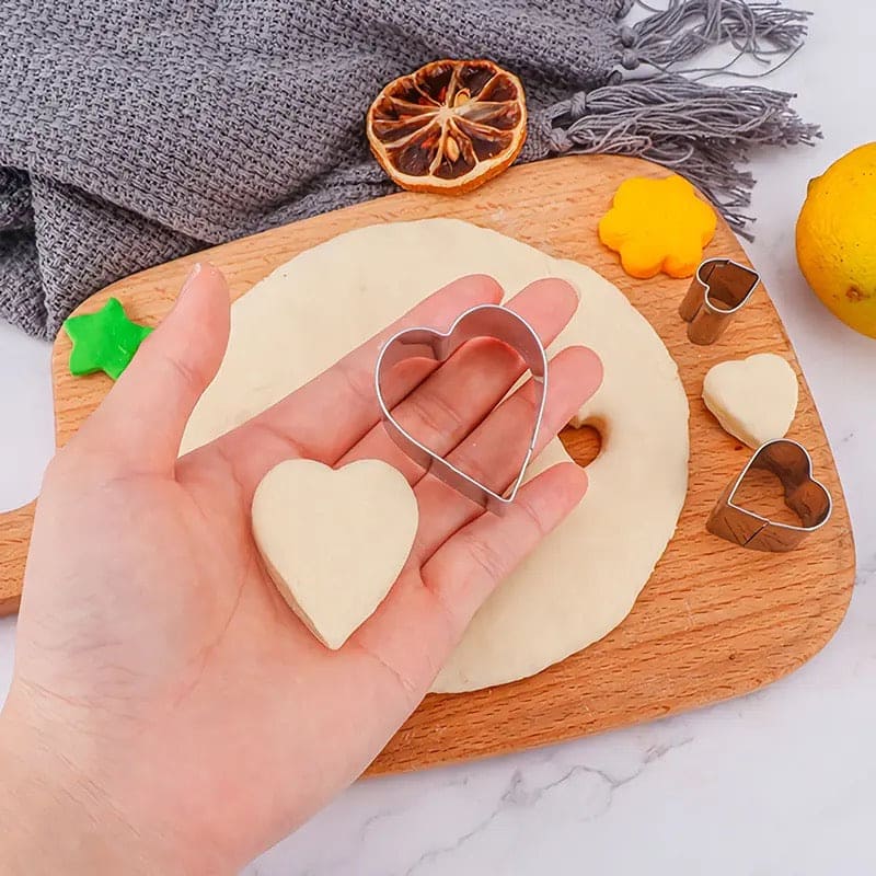 12 Pcs set Stainless Steel Cookie Cutter