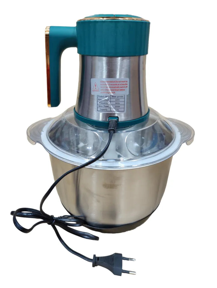 SL - 2022 250W الیکٹرک سلور کرسٹ 4 in1 ملٹی فنکشنل 2 لیٹر میٹ ہیلی کاپٹر