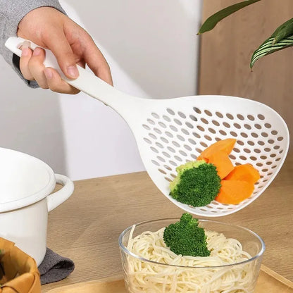 Large Heat-Resistant Long-Handle Colander