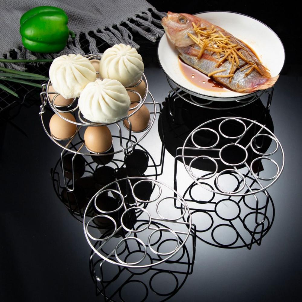 سٹینلیس سٹیل گول برتن سٹیمر ریک