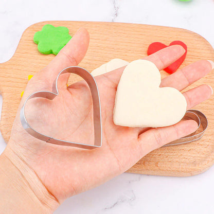 12 Pcs set Stainless Steel Cookie Cutter
