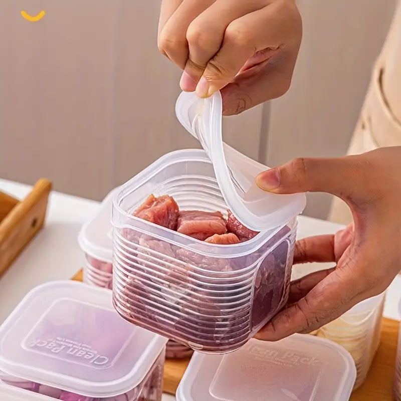 10عدد اسٹیک ایبل فوڈ اسٹوریج کنٹینرز