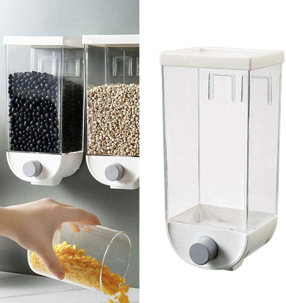 1.5L Wall Mounted Rice & Pulses Dispenser