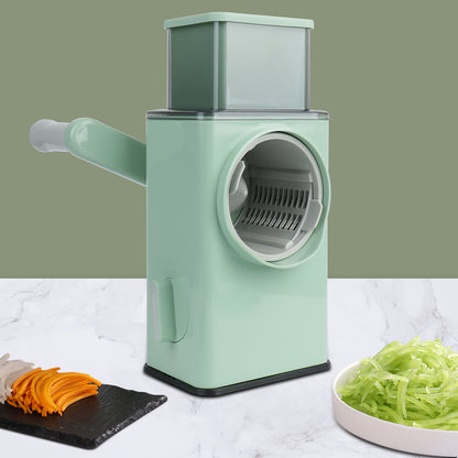 Multi-Function Manual Rotary Vegetable Camera Shape Cutter & Slicer with Rust-Resistant Stainless Steel
