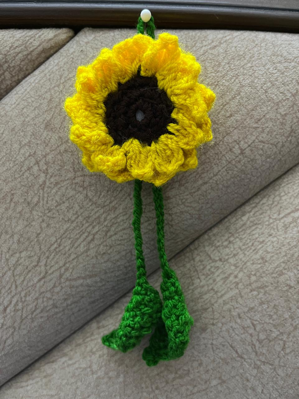 Sunflower Hand Made Key Chains